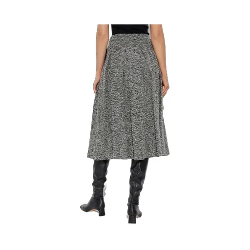 Herringbone Pattern Skirt