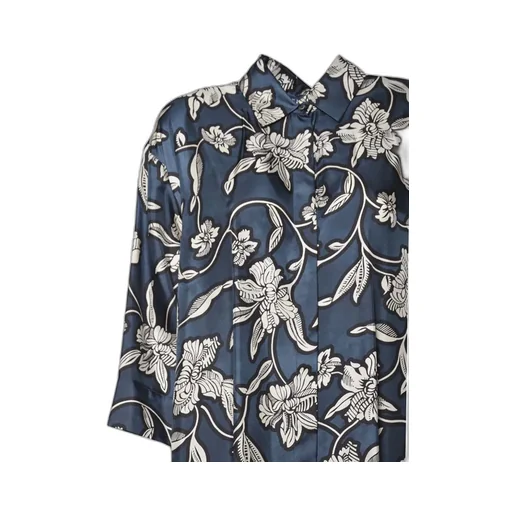 Floral Print Shirt Dress