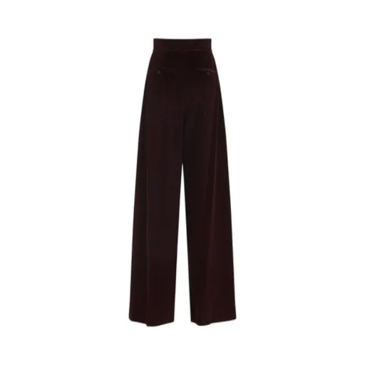 Bosso1234 High-Waist Wide-Leg Pants
