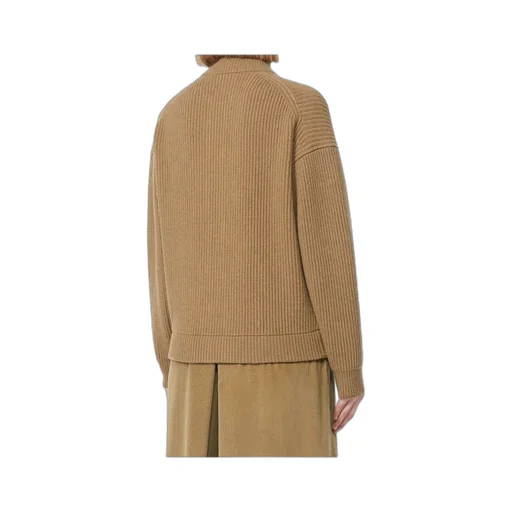Ribbed-Knit Wool And Cashmere Cardigan