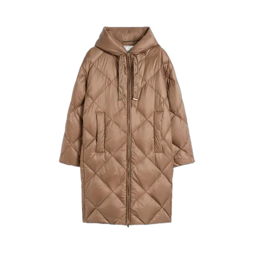 Down Jacket In Iridescent Water-Repellent Fabric