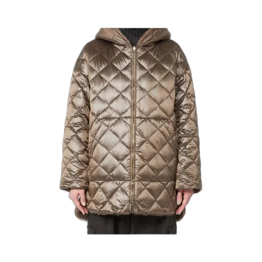 The Cube Spacefe Quilted Hooded Jacket