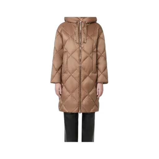 Down Jacket In Iridescent Water-Repellent Fabric