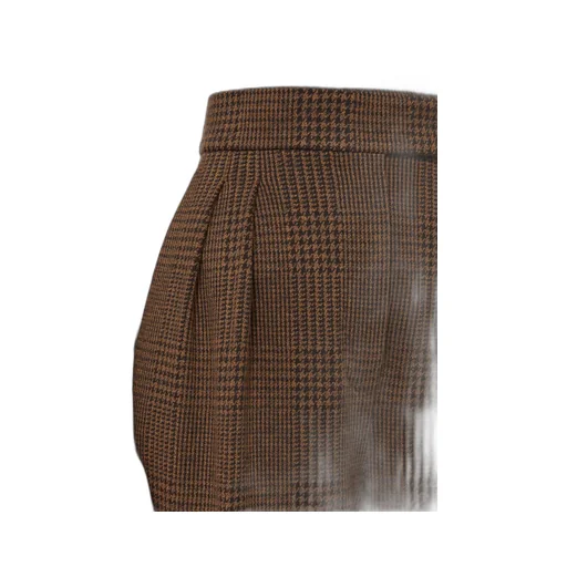 Patterned Cotton Wool Jersey Trousers