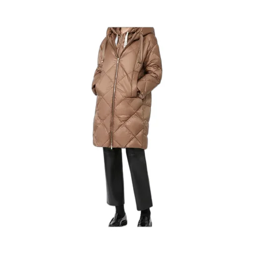 Down Jacket In Iridescent Water-Repellent Fabric