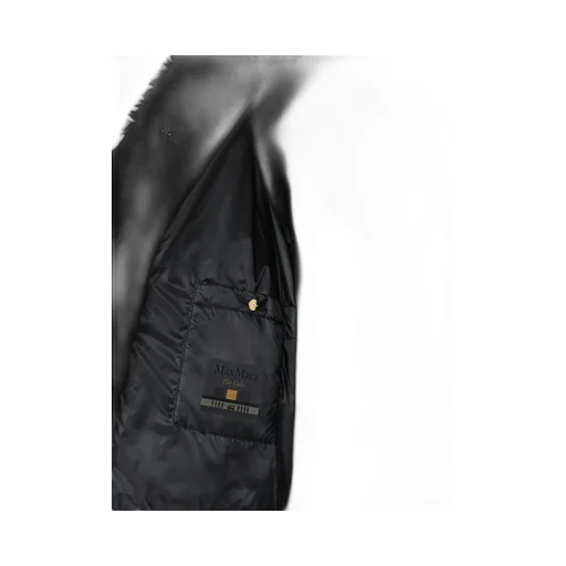 Short, Reversible Alpaca And Wool Padded Jacket