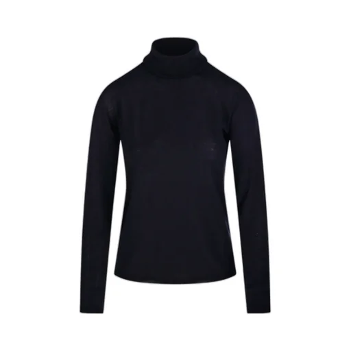 Wool Knit Turtleneck Jumper