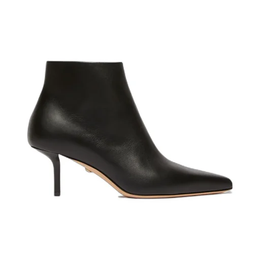 Leather Ankle Boots With Zip