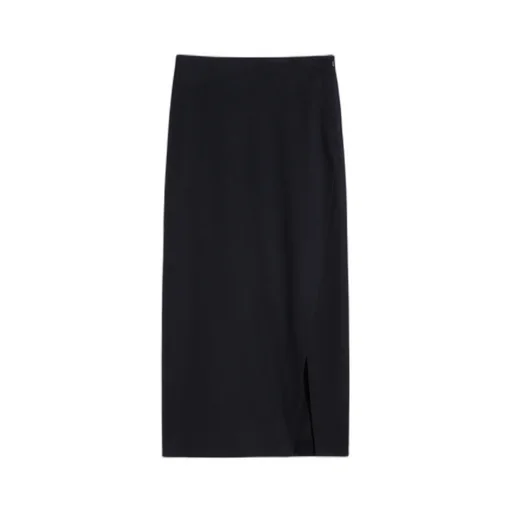 High-Waist Wrapped Skirt