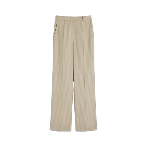 Studio Striped Pleated Trousers