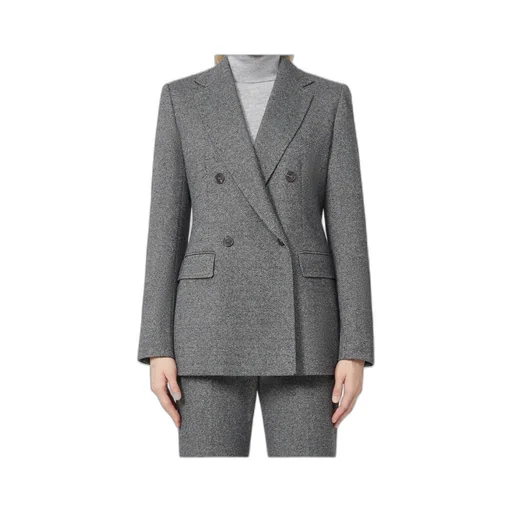 Double-Breasted Jersey Blazer
