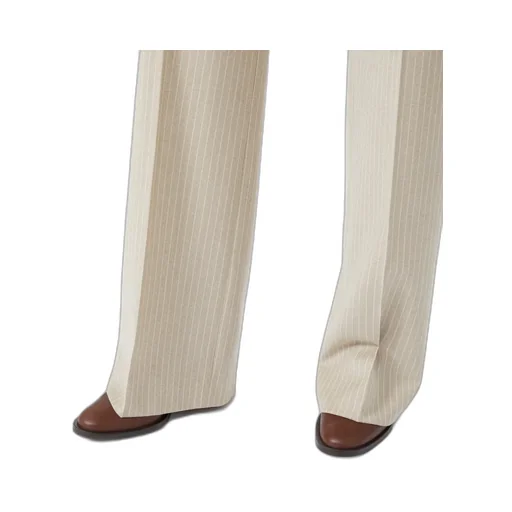 Studio Striped Pleated Trousers