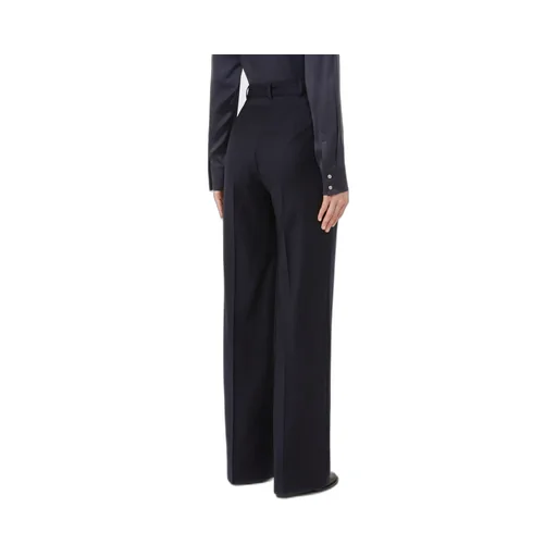 Patterned Wool Trousers