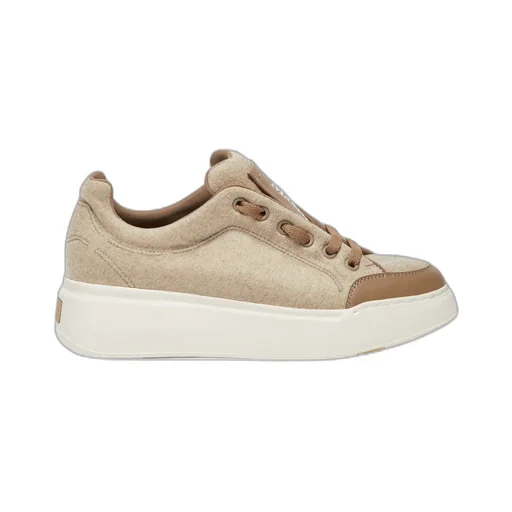 Round Toe Low-Top Sneakers