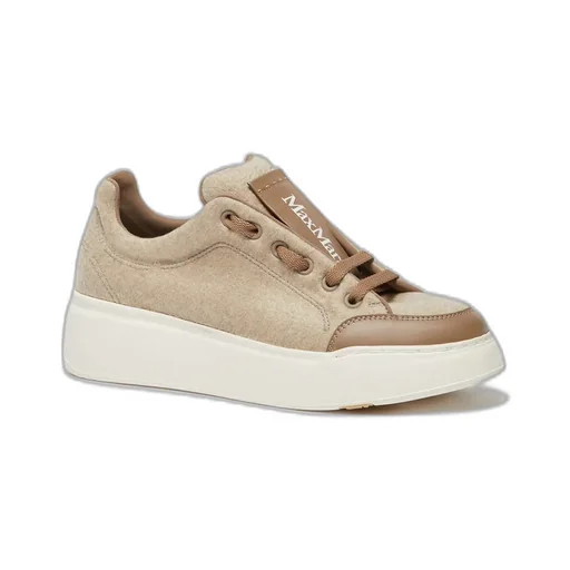Round Toe Low-Top Sneakers