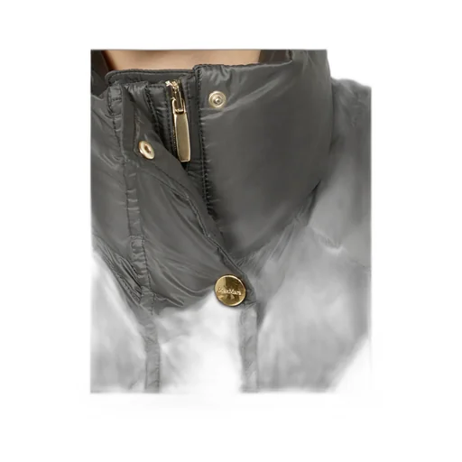 Padded Cape In Water-Repellent Fabric