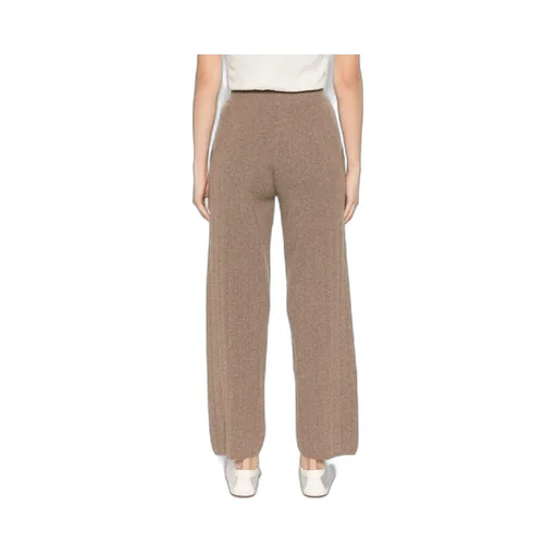Ribbed Knit Track Pants