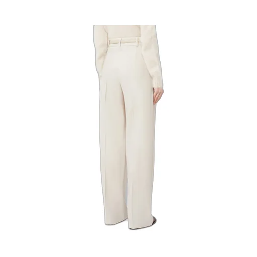 Belted Pleated Trousers
