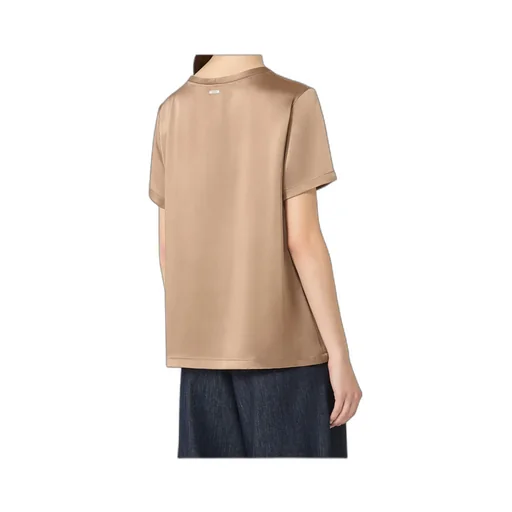 Viscose Satin T-Shirt