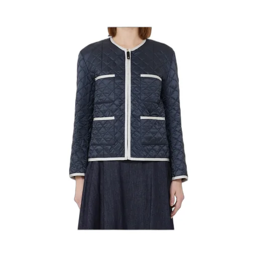 Quilted Padded Jacket In Water-Repellent Canvas