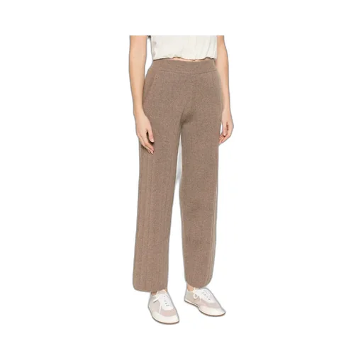 Ribbed Knit Track Pants