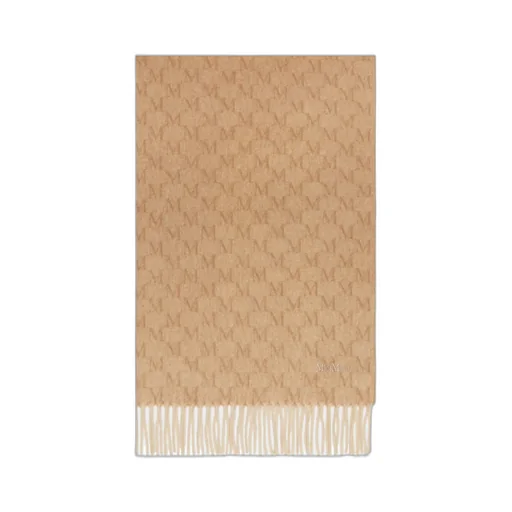 Jacquard Camel Stole