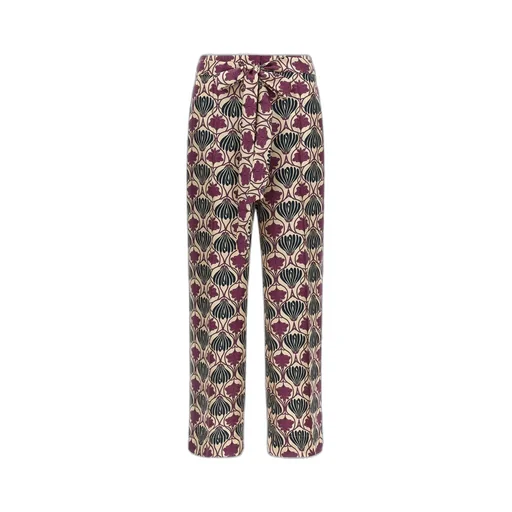 Timec All-Over Printed Drawstring Pants