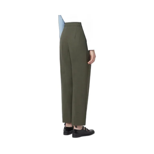 Belted Cashmere Trousers