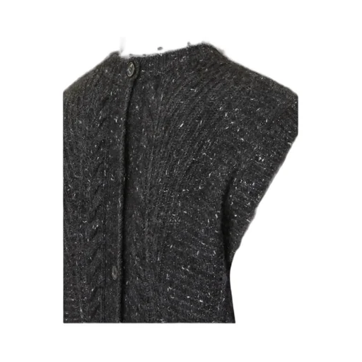 Alpaca And Lurex Gilet