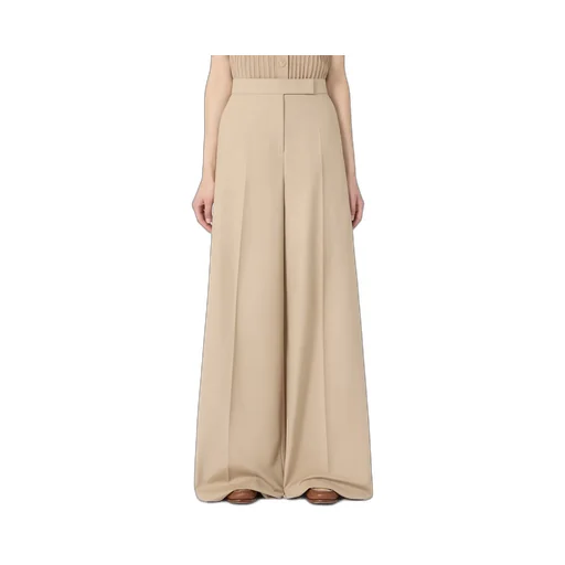 Wide-Fit Cotton Trousers
