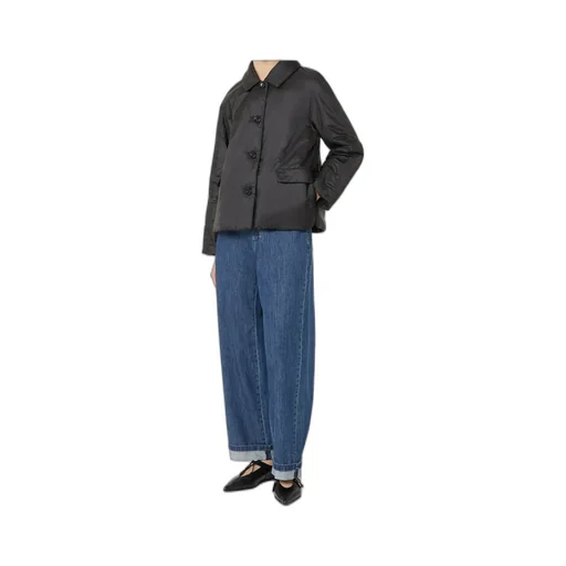 The Cube Greens Button-Up Padded Jacket