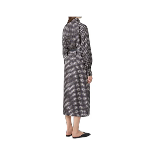 Mister Long-Sleeved Belted Dress