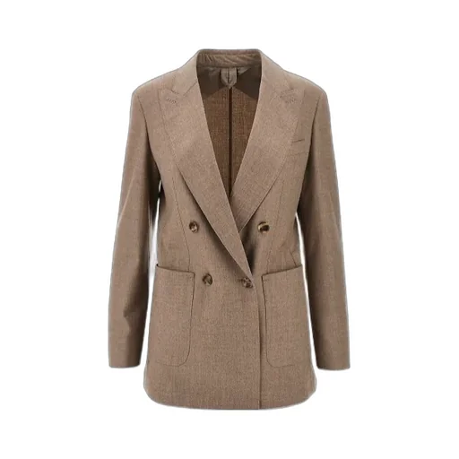 Double-Breasted Tailored Blazer