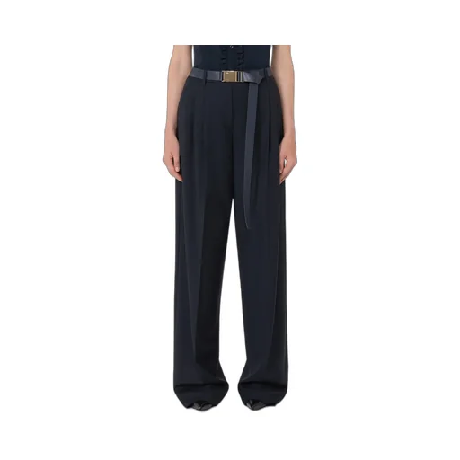 Bergamo Belted Pleated Trousers