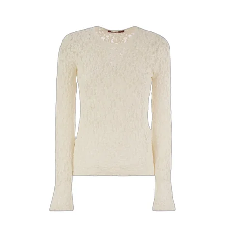 Gennaio Lace Jersey Knit Top