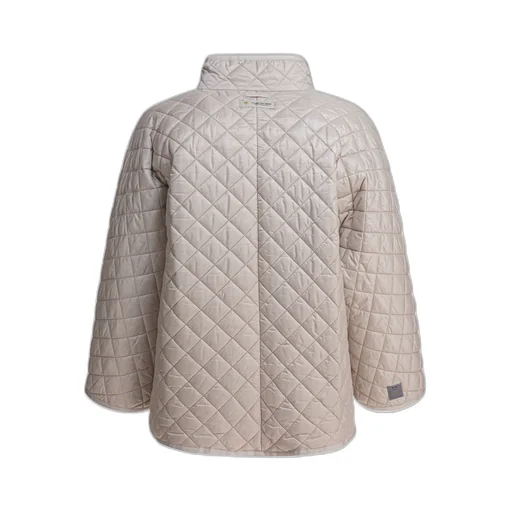 High Collar Long Sleeve Cotton Coat