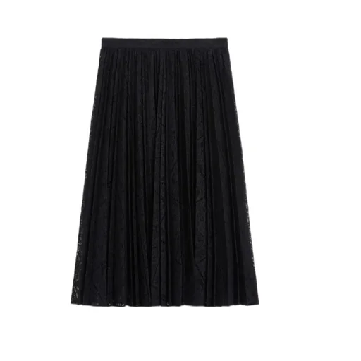 Studio Pleated Midi Skirt