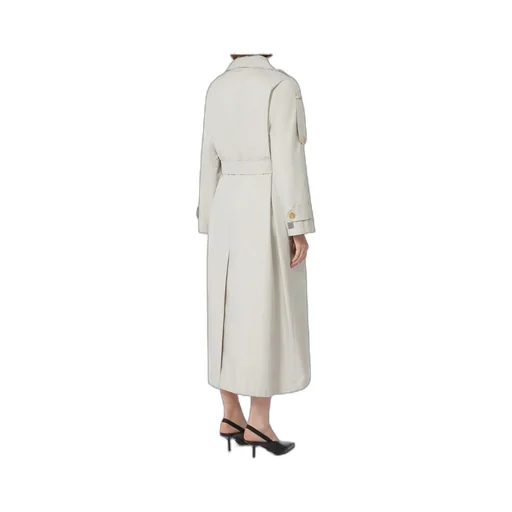 The Cube Double-Breasted Belted Coat