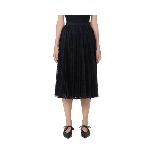 Studio Pleated Midi Skirt