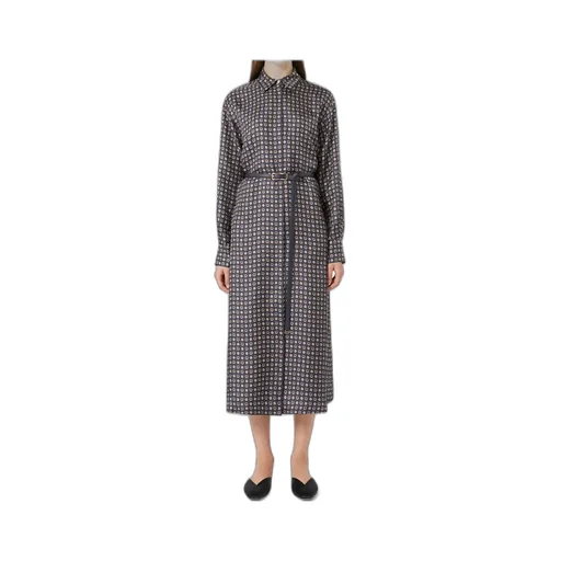 Mister Long-Sleeved Belted Dress