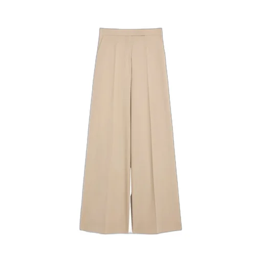 Wide-Fit Cotton Trousers