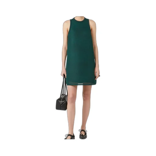 Didone Mesh Flared Dress