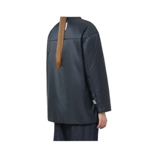 Padded Shirt Jacket In Water-Repellent Canvas