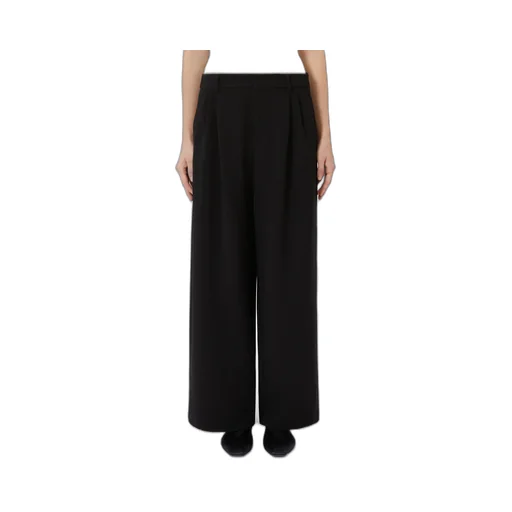 Cady Wide-Leg Trousers