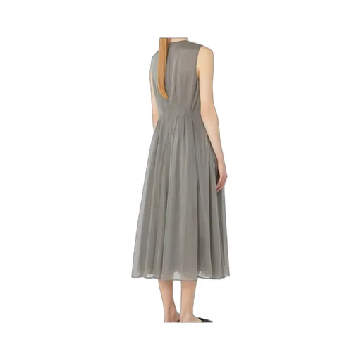 Wally Pleated Midi Dress