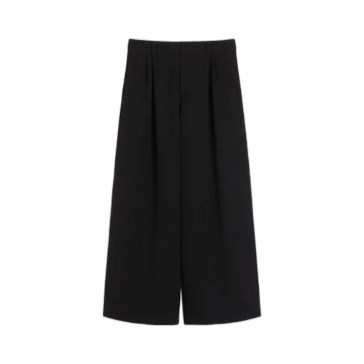 Cady Wide-Leg Trousers