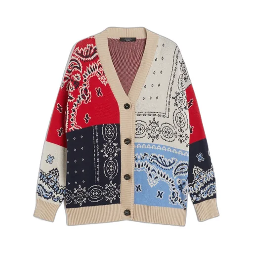 Weekend Oversized Jacquard Cardigan