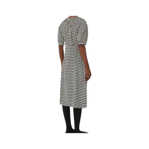 Printed Crepe De Chine Dress