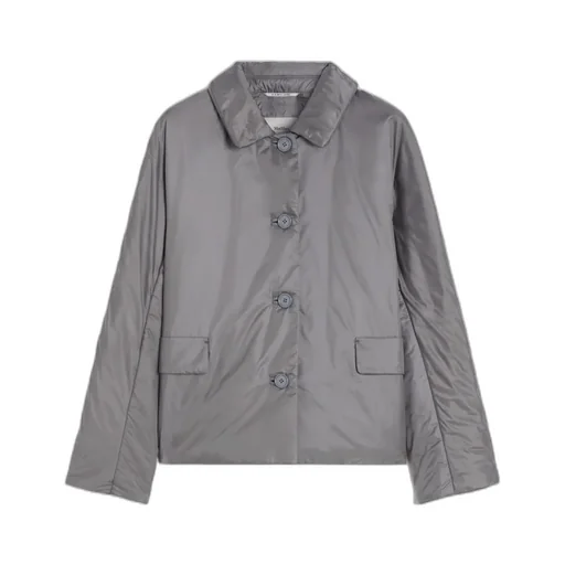 The Cube Greens Button-Up Padded Jacket