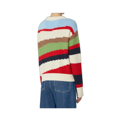 Weekend Multicolor Intarsia Knit Jumper